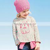 S80009A Newest Style Winter Autumn Head Long Sleeve Knit Sweater Children Gir thumbnail-1