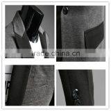 Fashion Korea Style Spring Casual One Button Slim Tuxedo Blazer thumbnail-6