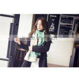 Autumn and Winter Latest Design British Flag Design Knit With Pocket Couple Knit Scarf thumbnail-4