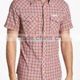 Cotton Check Shirt With Pockets for Fashion Men