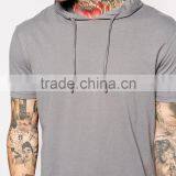 Super Longline T-Shirt With Hooded Skater Fit China Products thumbnail-4