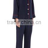 Pajamas Women! 100%cotton Sleepwear Shirt&pants for Women thumbnail-2