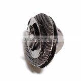 Zinc Based Alloy Purse Twist Turn Lock Gunmetal 46mm(1 6/8") x 30mm(1 1/8"), 1 Set thumbnail-3