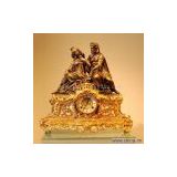 Sell King and Queen Clock Sculpture