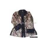 Sell Fashionable Ladies' Padded Jacket with Fur Trim and Chinese Style