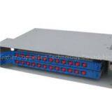 24 Fiber SC/ST/FC/LC Adapters Fiber Optic Splicing And Distribution Unit thumbnail-1