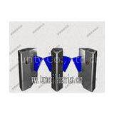 Remote Control RFID Electronic Flap Turnstile Gate For Metro Station Or School