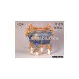 Pottery Lion Jar,carving, Carves Antiques Style Sculpture 4030 thumbnail-1