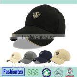 100% Cotton 6 Panel Custom Baseball Cap Adjustable Performance Hat thumbnail-1