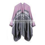 Ms. Bar Europe Cashmere Shawl Reversible Long Cloak thumbnail-3
