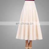 Islamic Long Maxi Skirt Muslimah Chiffon Lengh Skirt Arabic Women Dress Wholesale Ethnic Clothing Muslim Abaya Muslim Skirt thumbnail-3