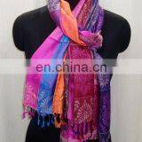 Viscose Multi Colour Scarves