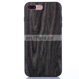 For IPhone 8 & 7 Wood Texture Leather Paste Protective Back Cover Case thumbnail-3