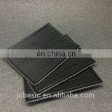 Custom Logo Embossed pu Leather Patches Leather Clothing Label thumbnail-5