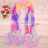 Wholesale Cheap Fancy Chiffon Printed Shawl Scarf thumbnail-3