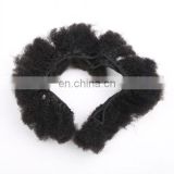 One Donor 6A Unprocessed Tight Afro Kinky Curly Hair,100% Brazilian Human Hair Extensions