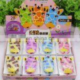 Giraffe Skin Colorful Erasers Cute Animal Erasers thumbnail-1