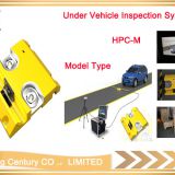 Under vehicle surveillance system with ANPR camera in border, checkpoints