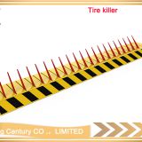 Automatic steel material tire killer and bayonet safety road obstacles