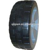 6/7/8/9/10/11/12 Inches PU Foam Flat Free Wheel Manufacturer in China thumbnail-1