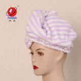 Microfiber Striped Hair Turban thumbnail-4