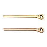 Aluminum Bronze Alloy Square Valve Spanner Non Sparking Safety Tools thumbnail-1