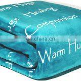 Healing Thoughts Microfiber Fleece Throw Blanket Sherpa Fleece Blanket Super Soft Warm Hugs thumbnail-5