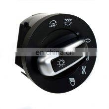 Free Shipping!5ND941431B for VW GOLF CC Tiguan MK5 Chrome Car Headlight Switch Control New thumbnail-1