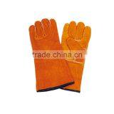 Popular Design Welding Leather Gloves, Leather Welding Gloves, Glove With Long Sleeve LG033 thumbnail-3