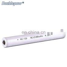 Fast Delivery Small NiCd C Size Battery Cell Ni-Cd 1300mAh 4.8v Rechargeable Batteries thumbnail-4