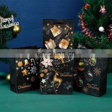 Recycled Custom Christmas Bolsas De Regalo De Navidad Gift Bag Shopping thumbnail-2