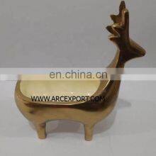 Gold Plated & Enamel Bowl