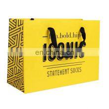 Bespoke Colorful Paper Bags With Logo Spot UV for Men Sock thumbnail-5
