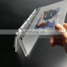 Plastic Frames Holder Custom Office Table Top Desk Stand Acrylic Table Calendar thumbnail-2