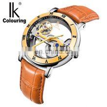 IK Colouring 98399G Luxury Automatic Self-Wind Man Watch Mechanical Skeleton Wristwatch Relogio Masculino thumbnail-2