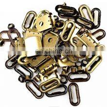 Guangdong Factory Wholesale Buckles Copper Back Strip Buckle Brass Hat Buckle For Peaked Hat thumbnail-5