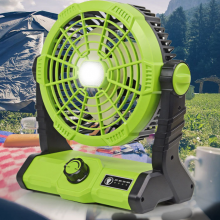 Cross Border Camping Fan Light Tent Wall Hanging Electric Fan Portable USB Charging Small Fan Outdoor Camping Fan thumbnail-3