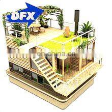 Steel Structure Hotel Prefabricated Apartments Building Mobile Toilet Van 20ft Container Office House