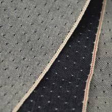 11oz Cotton Star Dot Jacquard Denim Selvage Jeans Fabric for Women's Dress 32/33“ thumbnail-4