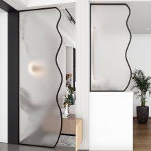 Modern Minimalist Decorative Living Room Divider Art Glass Partition Screen Indoor Partition thumbnail-2