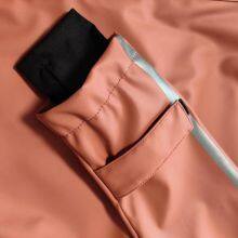 Waterproof Breathable Rain Poncho With Detachable Hood for Kids 4-6 Years thumbnail-4