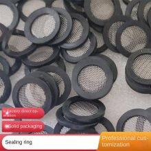 With Filter Pad, Sealing Gasket, Dn20 Water Meter Filter Screen, 304 Filter Screen, 40 Mesh, Sealing, Black Sealing Ring, Yufeng thumbnail-1