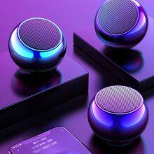 Popular TWS Pairing Mini Metal Bluetooth Speaker Portable Wireless Bluetooth Speaker With Stereo Sound thumbnail-1