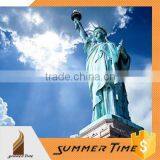 bronze or stainless steel the Statue of Liberty sculpture