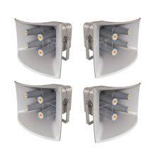 600W-2400W Waterproof PA Loudspeaker Air Defense Speaker Horn Electronic Siren Emergency Alert Alarm for Early Warning System thumbnail-1