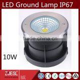 CE ROHS Certification STAINLESS STEAL Outdoor Lamp Garden Lighting COB 10W LED Underground Lights