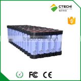 48v 11ah electric bike li ion battery,18650 cell 13P5S Composed