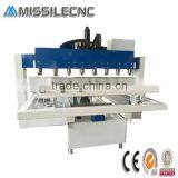 Woodworking cnc router 8 heads cylinder engraving machine