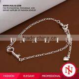 2014 Wholesale 925 Silver Jewellery Designs of Anklets A024 thumbnail-1