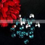 Aqua Bohemica Acrylic Sew on Rhinestone, Acrylic Sew on Crystal, Acrylic Sew on Stone Flat Back Wholesale thumbnail-2